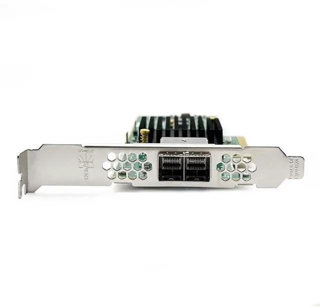 Alt view image 3 of 4 - Broadcom 12G External PCIe SAS SATA HBA Controller Card, Compatible with SAS 9300-8E