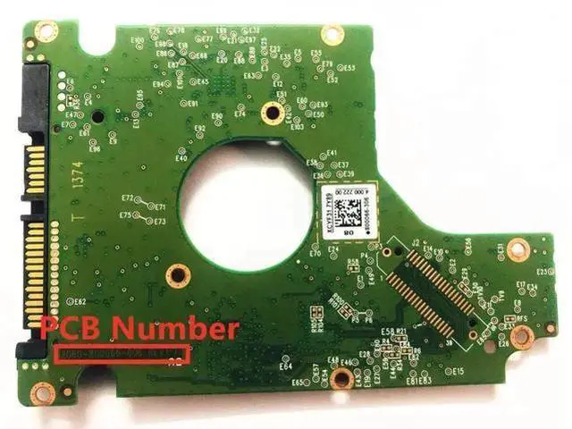 Main image of HDD PCB 2060-800066-006 REV P1 800066-306 Unlock Decrypt PCB for WD10SPZX 2.5" SATA Hard Drive Support PC3000 Data Recovery