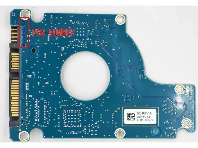 Alt view image 2 of 3 - For Seagate HDD PCB Logic Board 100731207 REV A 5C REV.A for ST1500LM006 1.5TB 5400RPM 32M 2.5" SATA Hard Drive Data Recovery