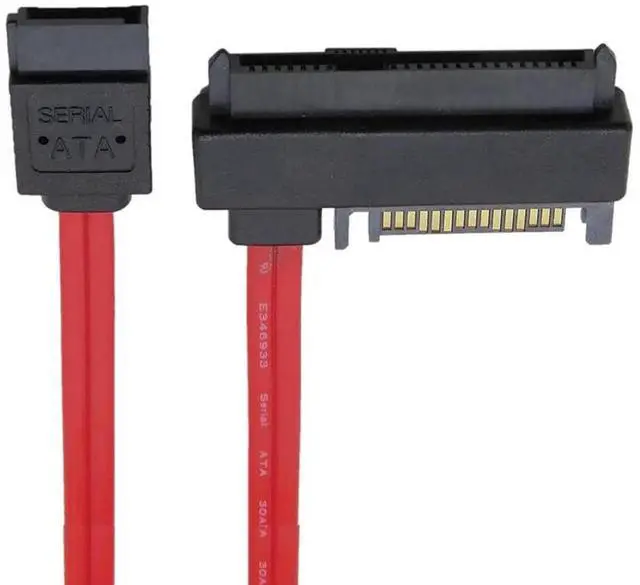 Main image of SFF-8482 SAS 29Pin to SATA 22Pin Hard Drive Cable, SAS to SATA RAID Extension Cord with 15Pin SATA Power Port for Server Storage HDD