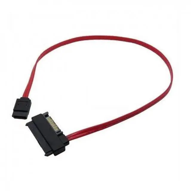 Alt view image 6 of 6 - SFF-8482 SAS 29Pin to 7Pin SATA RAID Cable with 15Pin SATA Power Port (50cm)