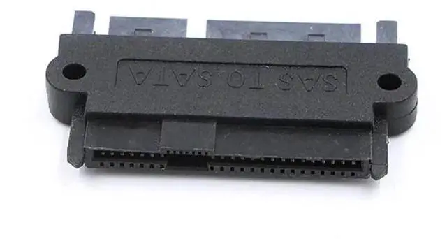 Main image of SFF-8482 SAS 22Pin to 7Pin+15Pin SATA Hard Drive RAID Adapter with 15Pin Power Port