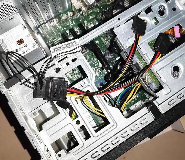 Alt view image 4 of 7 - 2Pcs 15Pin SATA Power Y Splitter Cable Male to Dual 15Pin Female for HDD SSD Hard Drive