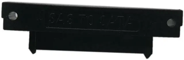 Alt view image 5 of 7 - 90 Degree Right Angle SAS 22Pin to 7Pin Data+15Pin SATA Power Hard Drive RAID Adapter