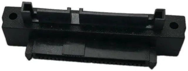 Alt view image 2 of 7 - 90 Degree Right Angle SAS 22Pin to 7Pin Data+15Pin SATA Power Hard Drive RAID Adapter
