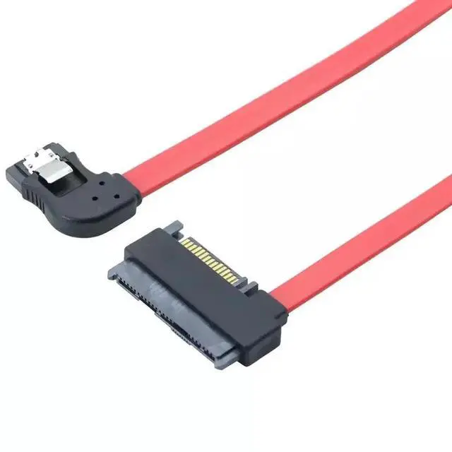 Main image of 50CM Right Angle SFF-8482 SAS to SATA 7Pin Converter Cable Server PC Hardware Cord