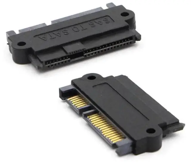 Alt view image 6 of 6 - SFF-8482 SAS 29Pin to SATA 22Pin Hard Drive Adapter Card Server RAID Storage Converter