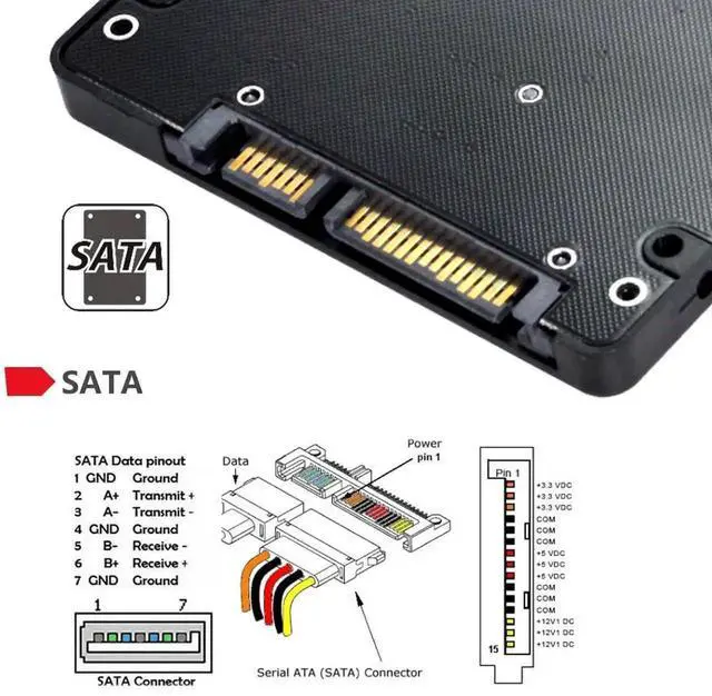 Alt view image 2 of 7 - 50Pin 3050 mSATA SSD Enclosure Case with 2.5 Inch SATA 3.0 22Pin Adapter Board 6Gbps Converter PCBA