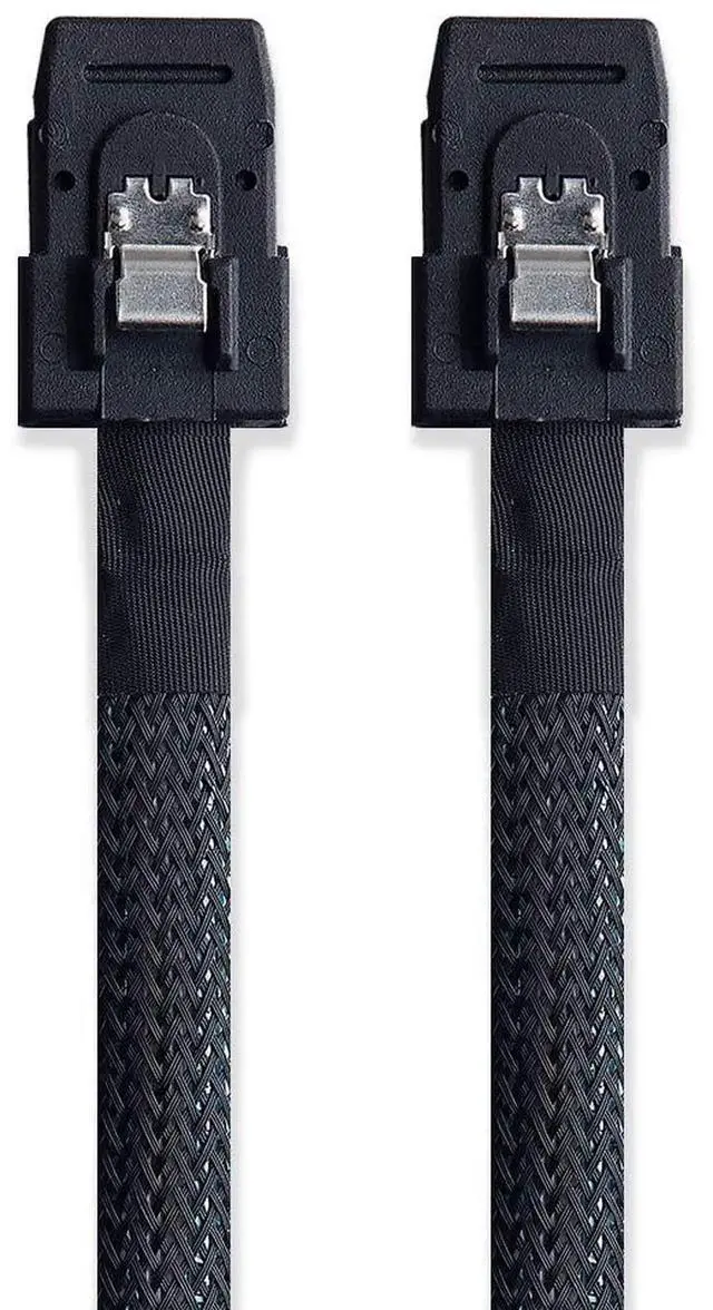 Alt view image 3 of 5 - 0.8M 2.62FT Internal SFF-8087 Mini SAS HD Cable Server RAID PCIe Controller Connect Cord