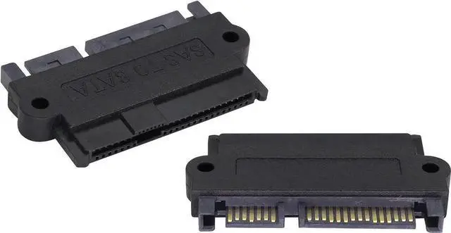 Main image of SAS 22 Pin to 7 Pin RAID Adapter with 15Pin Power Port, Compatible SAS HDD for Common Motherboard Use, 1 Pack