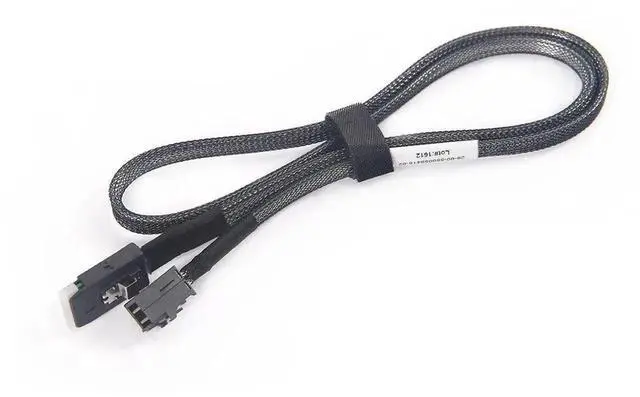 Alt view image 2 of 7 - 1M 3.3ft 100-Ohm SFF-8643 to SFF-8087 Mini SAS HD Cable SAS 3.0 to SAS 2.0 Server RAID Storage Data Cable
