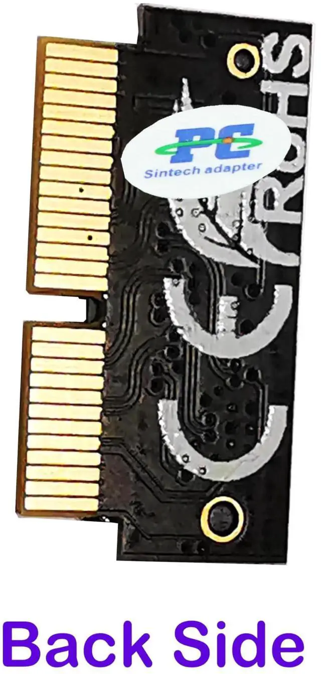 Alt view image 5 of 5 - M.2 NGFF M-Key NVMe SSD Adapter Card for MacBook Air 2013-2016 & MacBook Pro Late 2013-2015 Storage Upgrade
