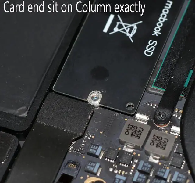 Alt view image 2 of 4 - M.2 NGFF M-Key NVMe SSD Upgrade Adapter Card for 2013-2015 MacBooks, Not for Early 2013 MacBook Pro