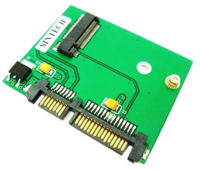 Main image of NGFF M.2 B+M Key SSD to Half Slim SATA Adapter Card Laptop Storage Converter Board