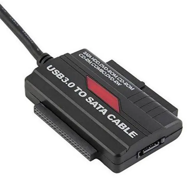 Alt view image 5 of 7 - High Speed USB 3.0 to IDE SATA Converter Cable with Power Adapter