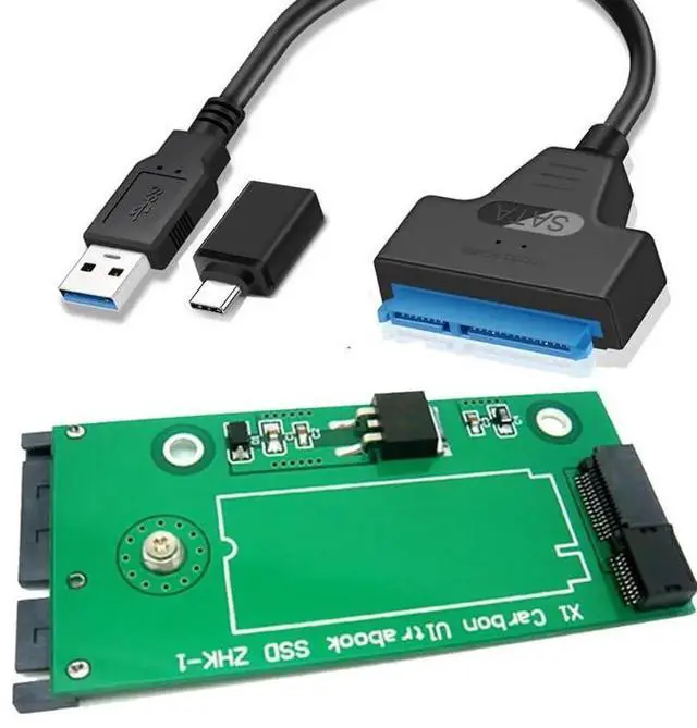 Main image of 26Pin SSD to SATA Adapter Card with USB Cable for 2012 Lenovo X1 Carbon Sandisk SD5SG2 SSD