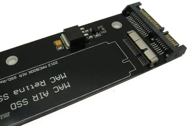 Alt view image 2 of 5 - 26 Pin to SATA Adapter Card Compatible with 2012 MacBook Air Pro Retina Internal SSD