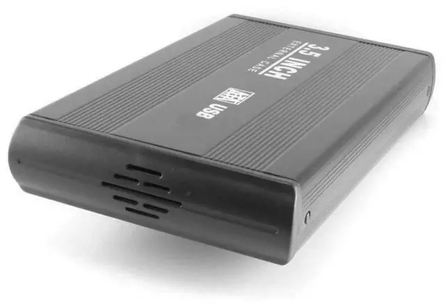 Alt view image 2 of 7 - 3.5 Inch USB 2.0 External SATA Hard Drive Enclosure High Speed HDD Storage Case