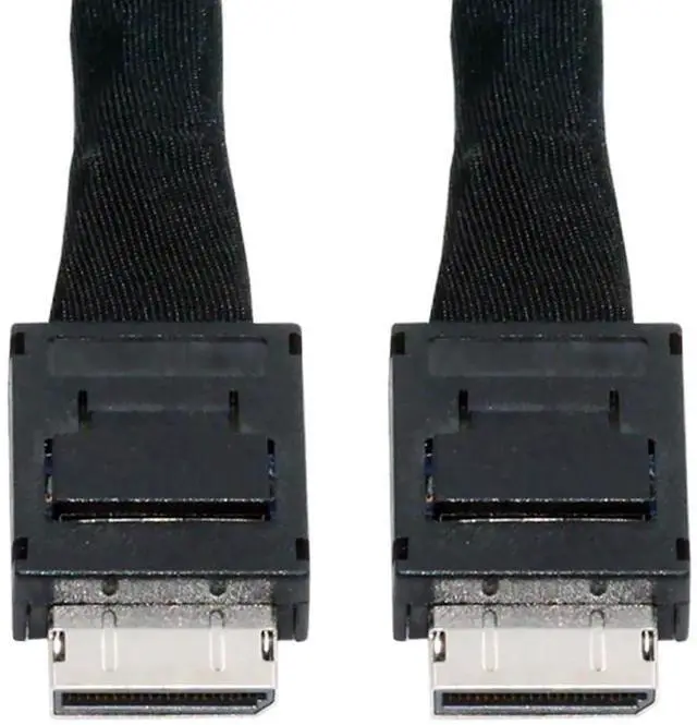 Main image of 50cm OCuLink PCIe 4.0 SFF-8611 4i to SFF-8611 Active Data Cable for eGPU External Graphics Card & NVMe SSD
