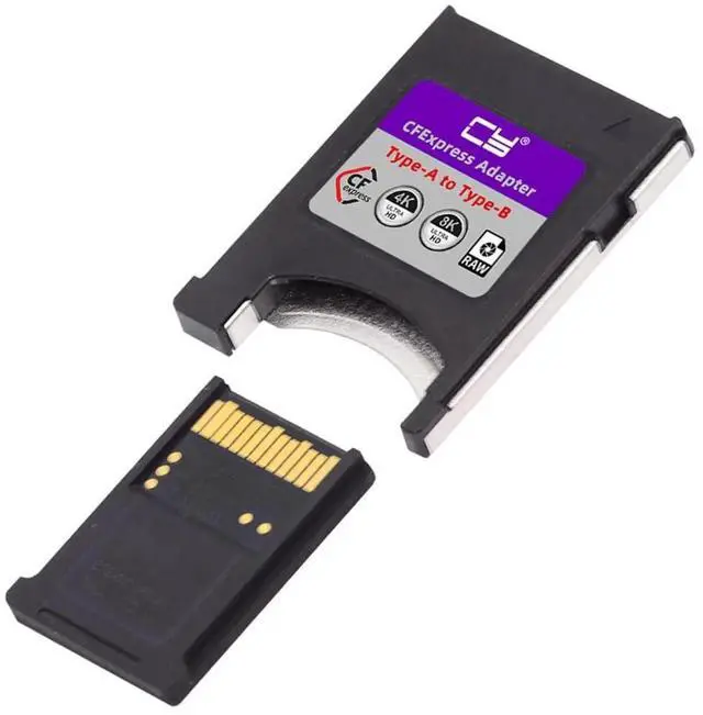 Alt view image 5 of 7 - CFexpress Type A to Type B Adapter Case, CFA to CFB Memory Card Socket Converter, PCIe High Speed Expansion for Camera 8K RAW Video Recording