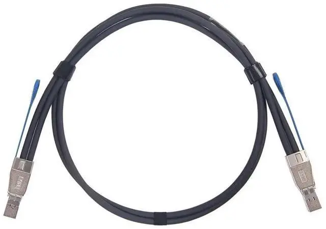 Alt view image 2 of 5 - External Mini SAS HD SFF-8644 to SFF-8644 Cable, SAS 3.0 Full Duplex 12Gbps 100 Ohm Wire for Server RAID HBA JBOD Storage, 1.5M 4.92FT