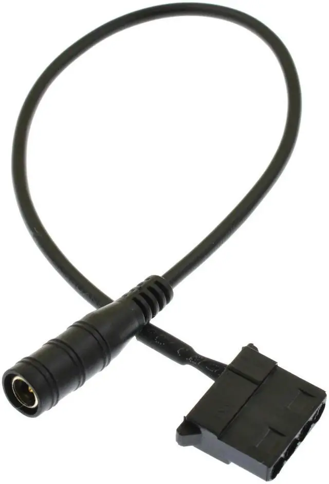 Main image of 11.8 Inch DC Power Plug to 4-Pin Molex Adapter Cable, PC Cooling Fan Power Conversion Cord