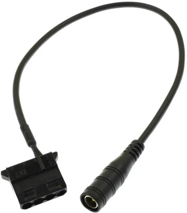 Alt view image 6 of 7 - 11.8 Inch DC Power Plug to 4-Pin Molex Adapter Cable, PC Cooling Fan Power Conversion Cord