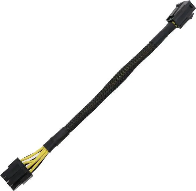 Main image of 9.5 Inch Sleeved ATX 4 Pin to 4+4 Pin CPU Power Adapter Extension Cable