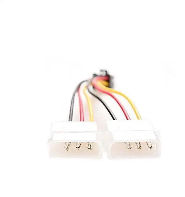 Alt view image 3 of 5 - Dual IDE Molex to 6Pin PCI-E Graphics Card Power Adapter Cable