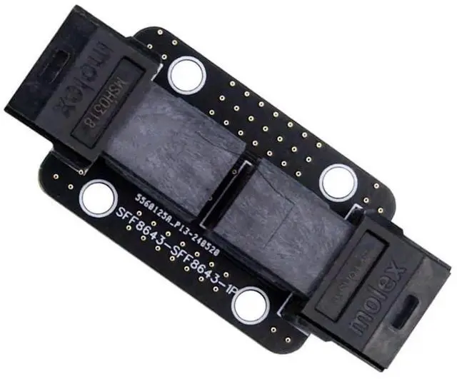 Main image of PCIe 4.0 SFF-8643 Female to Female PCBA Coupler, Mini SAS HD Internal External Extender Adapter Card for Server Storage