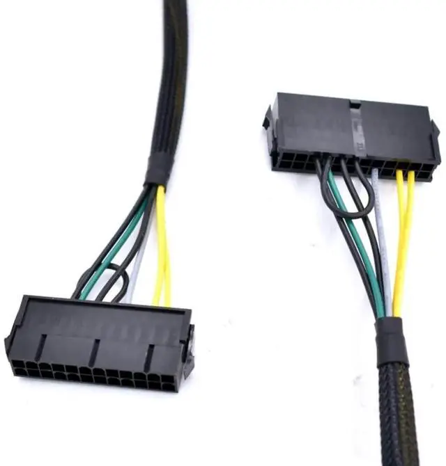 Alt view image 3 of 6 - 13.3 Inch 24 Pin to 6 Pin ATX Power Supply Adapter Cable, Motherboard Power Cable Compatible with Dell VOSTRO 3650 3653 3660 3667 3668 3669 V3267 3888