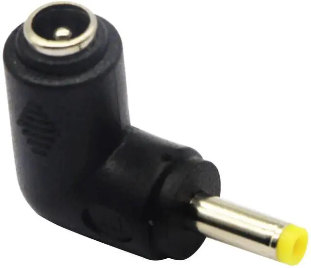 Alt view image 3 of 7 - 2 Pack 90 Degree DC4.0x1.7mm Male to DC5.5x2.1mm Female Power Adapter, Right Angle DC Barrel Jack Charging Connector for 5V Tablet Electronic Devices