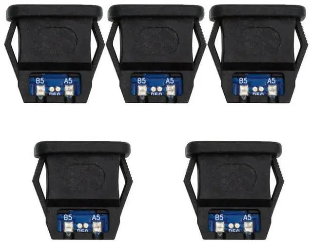 Main image of 5Pcs Type C Female Socket Connector 6Pin PCBA Latch Mount, IP67 Waterproof PD Power Jack 5V 20V DIY Wiring Port