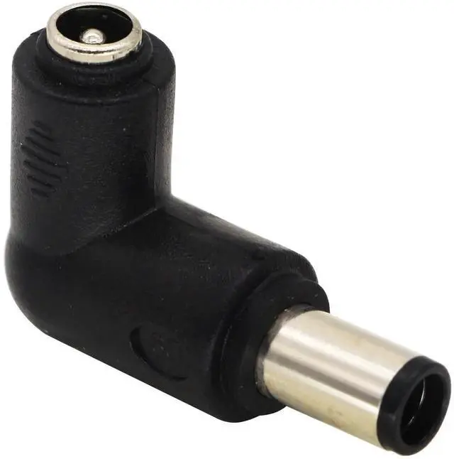 Alt view image 6 of 7 - 2 Pack 90 Degree DC7.4x5.0mm Male to DC5.5x2.1mm Female Power Adapter, Right Angle DC Barrel Charging Connector for 5V Tablet
