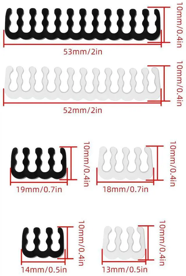 Alt view image 4 of 7 - 48Pcs Black PSU Cable Comb Kit, 3mm-3.4mm Wire Organizer Clips, 24Pin/8Pin/6Pin Cable Combs for PC CPU GPU Power Cable Management