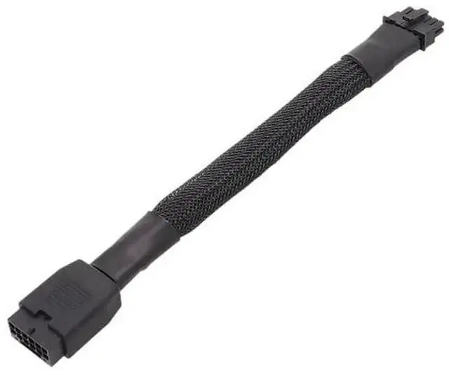 Main image of 16AWG ATX 3.0 PCIe 5.0 12VHPWR Extension Cable, 600W 12+4Pin 16Pin Female to Male GPU Power Cord Compatible with RTX 3090Ti 4080Ti 4090Ti