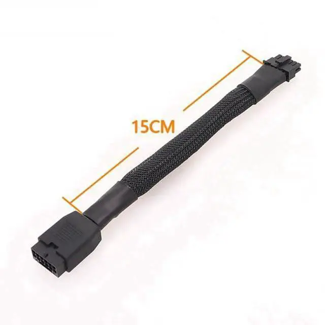 Alt view image 3 of 3 - 16AWG ATX 3.0 PCIe 5.0 12VHPWR Extension Cable, 600W 12+4Pin 16Pin Female to Male GPU Power Cord Compatible with RTX 3090Ti 4080Ti 4090Ti