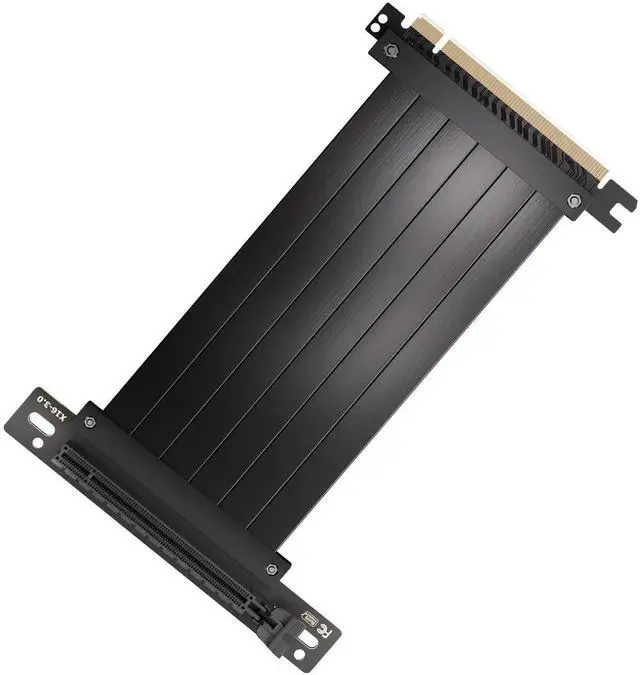 Main image of 20CM PCI-E 3.0 X16 Flexible Riser Cable, High Speed PCI Express Graphics Card Extension Port Adapter Cable