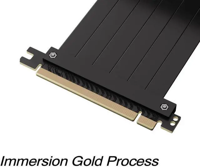 Alt view image 3 of 6 - 20CM PCI-E 3.0 X16 Flexible Riser Cable, High Speed PCI Express Graphics Card Extension Port Adapter Cable