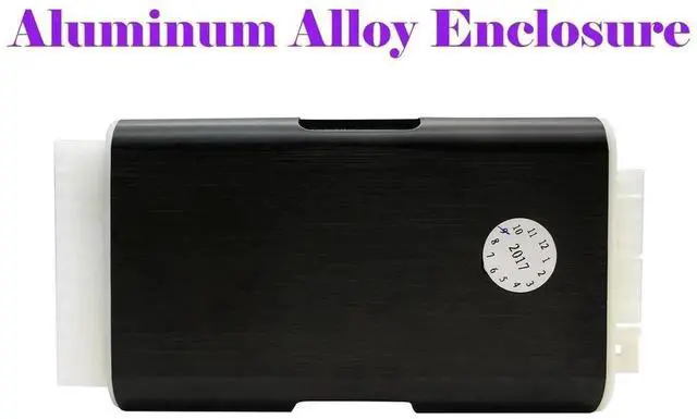 Alt view image 2 of 4 - 1.8 Inch LCD PC Power Supply Tester, Aluminum Alloy Shell ATX ITX 20/24 Pin PSU Diagnostic Tester with IDE SATA HDD Multiple Interfaces