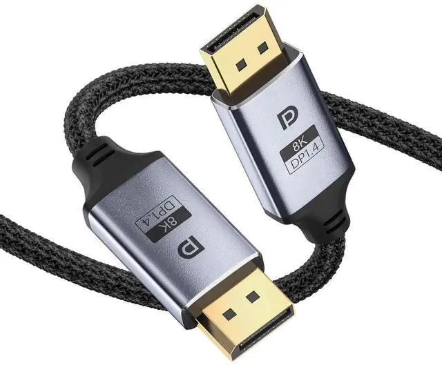 Main image of 25FT Fiber Optic DisplayPort 2.1 Cable Active Optical DP Cord 54Gbps 8K@60Hz 4K@240Hz 2K@360Hz HDR HDCP DSC1.2a High Speed Gaming Cable for Monitor Graphics Card TV PC