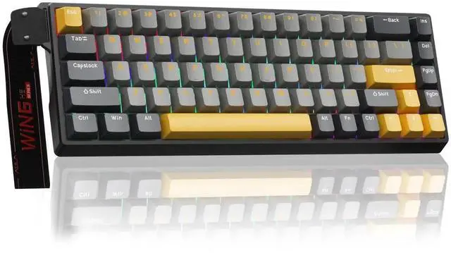 Main image of WIN68 HE MAX 60% Wired Hall Effect Gaming Keyboard, Magnetic Switch Keyboard with Adjustable Actuation Point, Fast Trigger Mode, 8KHz Polling Rate RGB Backlit Mechanical Keyboard