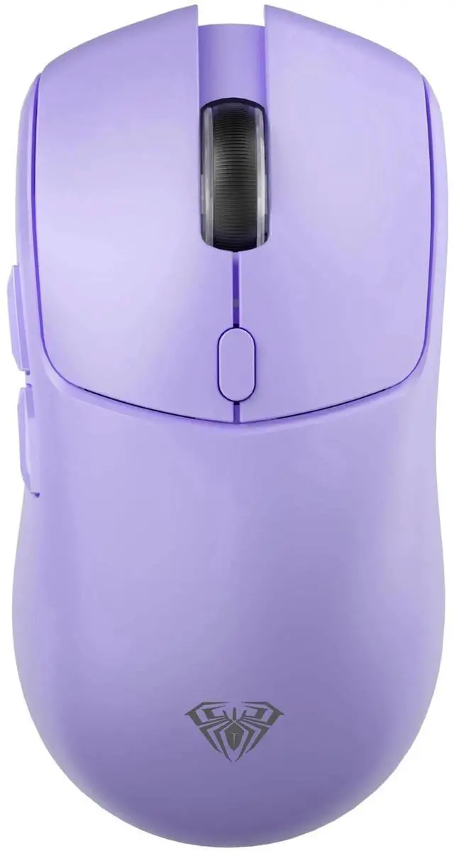 Alt view image 3 of 7 - F87 Wireless Mechanical Keyboard and Mouse Combo, 87 Keys Tenkeyless Gaming Keyboard with Light Purple SC580X Wireless Gaming Mouse