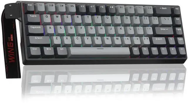 Main image of WIN68 HE PRO 60% Wired Hall Effect Gaming Keyboard, Magnetic Switch Keyboard with Adjustable Actuation, Fast Trigger, 8KHz Polling Rate, RGB Backlit Compact Keyboard