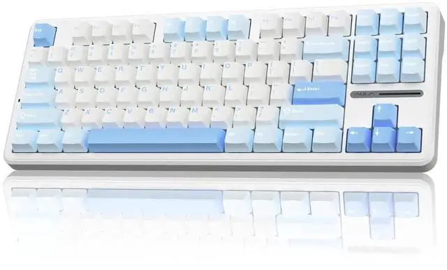 Main image of F87 Wireless Mechanical Keyboard, 75% TKL Hot Swappable Gaming Keyboard, Pre-lubed Greywood Switch, RGB Backlit Creamy Typing Keyboard, Tri-Mode 2.4G BT5.0 USB-C
