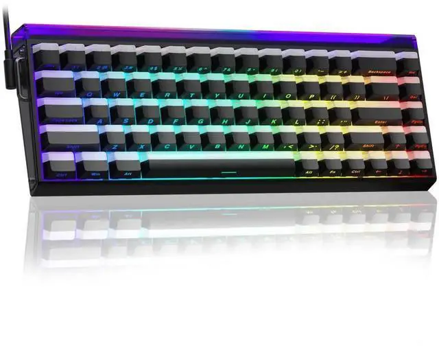 Main image of Hero 68 HE 60% Wired Gaming Keyboard, Hall Effect Magnetic Switch Keyboard, 8KHz Polling Rate, Side Printed PBT Keycaps, RGB Light Box Custom Software Keyboard for PC Mac