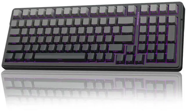 Main image of F99 Pro Wireless Mechanical Keyboard, Tri-Mode 2.4G BT5.0 USB-C Gasket Structure Hot Swappable Gaming Keyboard, Side Printed PBT Keycaps RGB Backlit Creamy Sound Keyboard