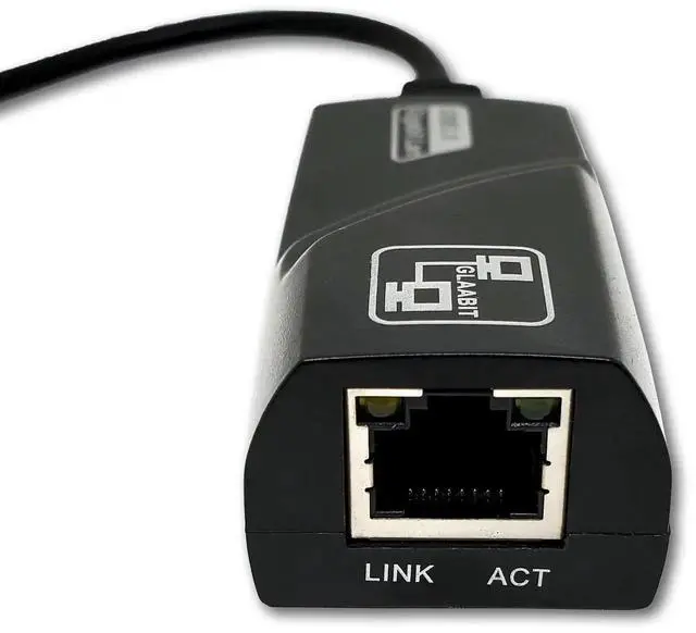 Alt view image 2 of 2 - USB 3.0 to Gigabit Ethernet Adapter, 1000Mbps USB A to RJ45 LAN Network Adapter Plug & Play