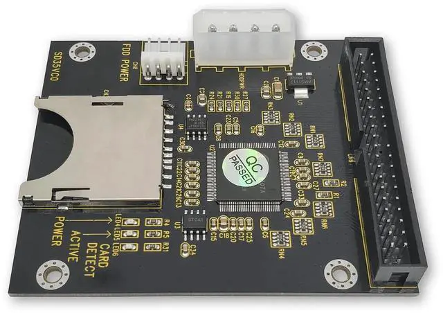 Alt view image 5 of 6 - SD SDHC Memory Card to 3.5 Inch 40 Pin IDE Adapter Card, Secure Digital to IDE Hard Drive Converter Module