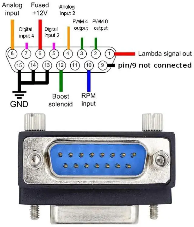 Alt view image 5 of 7 - 90 Degree Down Angled DB15 Serial Adapter, DSUB 15Pin RS232 Male to Female Connector with Screw Nuts, Dsubminiature DB Connector
